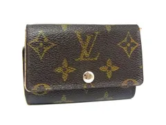 LOUIS VUITTON ルイヴィトン M62630 モノグラム ミュルティクレ6 6連 キーケース 鍵入れ レディース メンズ ブラウン系 DJ4770