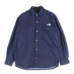 THE NORTH FACE (ザノースフェイス) L/S NYLON DENIM NUPTSE SHIRT ナイロンデニム ヌプシ 長袖シャツ インディゴ NR72130
