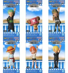 【中古】フィギュア 全6種セット 「ワンピース」 ワールドコレクタブルフィギュア -「仲間の印だ」-
