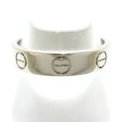 Cartier(カルティエ) リング 49新品同様  ミニラブ K18WG