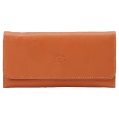 イルビゾンテ 財布 IL BISONTE レディース メンズ ユニセックス SCW009 PV0005 CA101B 三つ折り長財布 キャラメル ヤキヌメ SCW009-PV0005-CA101B