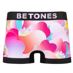 BETONES ビトーンズ CAMELLIA CLOUD BLACK メンズ フリーサイズ ボクサーパンツ