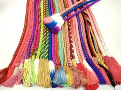 平和屋着物●和装小物　帯締め20本　振袖用　丸組　金糸　逸品　DAAO8691zzz
