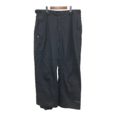 Columbia コロンビア OMNI-SHIELD スキー パンツ アウトドア スノースポーツ ブラック (メンズ L) 中古 古着 Q8840