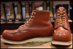 7D 良品 羽タグ】レッドウィング 708 ロング 茶 ブラウン ベルバリタン 編み上げ レースアップ ブーツ redwing HOPESMORE【EK220】  - メルカリ