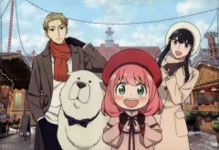 【中古】クリアファイル 集合 A4ダブルファイル(クリアファイル) 「劇場版 SPY×FAMILY CODE： White」 劇場グッズ