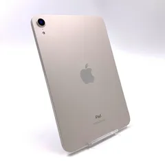 [中古]iPad mini6 (第6世代) Wi-Fi 256GB スターライト iPad mini 6 Wi-Fi + Cellular 256GB - スターライト [整備済