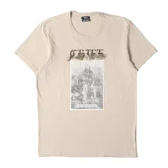 新品同様 TMT ティーエムティー Tシャツ サイズ:XL 21AW フリンジロゴ インディアン プリント クルーネック 半袖Tシャツ ベージュ系 トップス カットソー【メンズ】のサムネイル