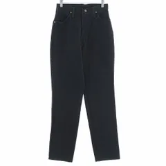 古着 80~90年代 ラングラー Wrangler ブラックデニム ストレートデニムパンツ USA製 レディースL(w27)相当 ヴィンテージ/eaa404045