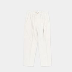 【新品】STILL BY HAND（スティルバイハンド）OX 2Tuck Tapered Pants PT07223 LIGHT GREY / size 46