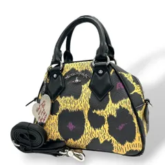 美品　ヴィヴィアンウエストウッド　ヒョウ柄 2wayボストンバッグ 美品 ヴィヴィアンウエストウッド ヒョウ柄 2wayボストンバッグ