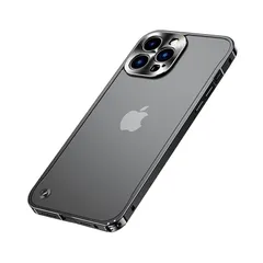 【数量限定】レンズフレーム アルミケース アイフォン15 マットクリア promax promax 用 用 カバー 組み付け式 Black ブラック スマホケース ケース cs104 iPhone15