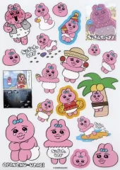 【中古】シール・ステッカー 6.おぱんちゅうさぎ ステッカーセット イエロー 「サンリオ当りくじ おぱんちゅうさぎ 当りくじ」