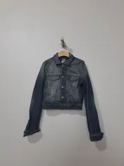 Tommy Hilfiger(トミーヒルフィガー) レディース デニムジャケット クロップドジャケット スモール 55