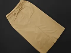 GLOBAL WORK グローバルワーク ロング タイト スカート sizeM/ベージュ ■■ レディース