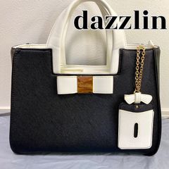 dazzlin ダズリン 2WAY ショルダーバッグ ハンドバッグ 美品 ブラック 黒