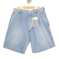 TANAKA(タナカ)  2タック入り デニム ショーツ ショートパンツ サイズ31 古着
