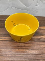 【新品】黄色い小鉢　ボウル　皿　器　食器　黄色い食器　デザート　ヨーグルト　シリアル　うつわ