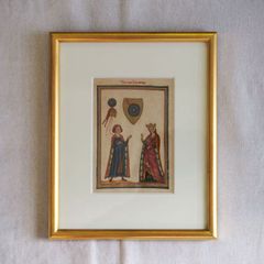 伝統的な老人と美女の人物像の絵画イラン製 - メルカリ