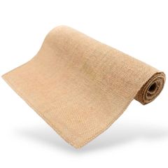 Cospys ジュート生地 30cm×約5m 麻布 生地 ジュートラグ ジュート 生地 天然ジュート 黄麻布 布 テーブル ギフト 園芸