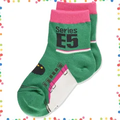 【在庫セール】E5系はやぶさ 靴下 鉄下ロング 電車グッズ