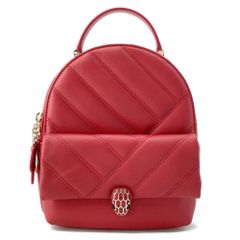 ブルガリ リュック セルペンティ カボション バックパック レザー BVLGARI バッグ