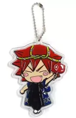 【中古】キーホルダー・マスコット(キャラクター) 鳴子章吉 「劇場版 弱虫ペダル 夏祭2015 in 東京スカイツリータウン トレーディングアクリルキーホルダー 東京下町ver. 赤」