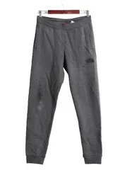 【お得なクーポン配布中!】 ノースフェイス ポケット付き スウェット パンツ キッズ XL メンズ S 程/ The North Face アウトドア トレーナー ワンポイント 裏起毛 濃灰