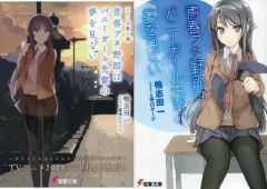 [중고] 라이트 노벨 (문고) 한정) 청춘 돼지 놈은 토끼 소녀 선배의 꿈을 보지 않는다 기간 한정 애니메이션 ver. 더블 커버 첨부 / 카모 시다 이치