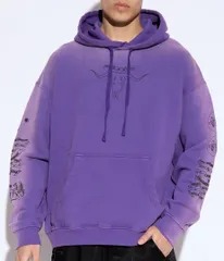 DIESEL｜ディーゼル ヴィンテージ加工 ビッグシルエット スウェットパーカー