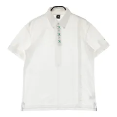 サイズ：XL OAKLEY オークリー  スカル ボタンダウン 半袖ポロシャツ  ホワイト系 [240101408319]# ゴルフウェア メンズ ストスト