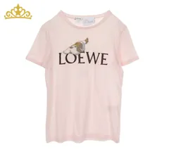 【タグ付き未使用】ロエベ　クラフテッド・ワールド展　限定Tシャツ　S ジブリ 未使用】ロエベ LOEWEクラフテッド・ワールド展 限定Tシャツ XS