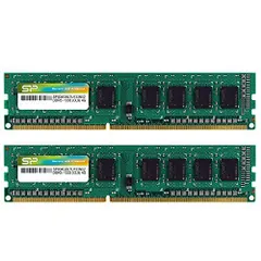 4GB×2_単品 SP Silicon Powerシリコンパワー デスクトップPC用メモリ 240Pin DIMM DDR3-1333 PC3-10600 4GB×2枚 SP008GBLTU133N22