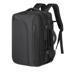 多機能 乾湿分離 防水 耐衝撃 PCラップトップバック 17インチ 3way 大容量 通勤 真空圧縮 出張 マチ拡張 メンズ 旅行 ビジネスリュック 通学 [Bitcuem]