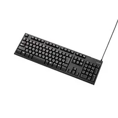 【中古】ELECOM PS4/PS3用 メンブレン式キーボード [ドラゴンズドグマオンライン推奨] 108キー USB Lサイズ 1000万回高耐久 テンキー付き 購入特典付き w17b8b5