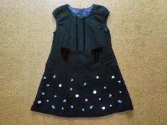 ポンポネット 子供服 pom ponette キッズ 半袖 ワンピース ワンピ 120cm ★3 入学式 卒業式 面接 キッズ 【中古】 ユーズド 女の子 女児 ガールズ ブランド USED アウトレット リサイクル 古着 こども服 子供 子ども