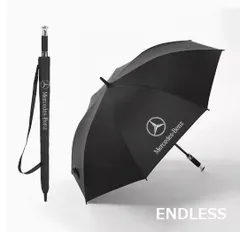 【新品未使用】メルセデス・ベンツ　晴雨兼用傘　2本　2025年　長傘1本 Mercedes-Benz - メルセデスベンツ オリジナル長傘 晴雨兼用