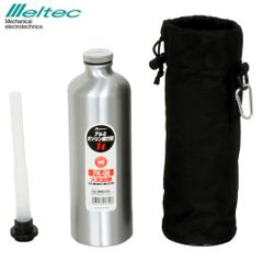 新品未使用 大自工業 メルテック ガソリンアルミボトル缶 1L 消防法適合品 ガソリン携行缶 FK-06