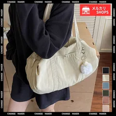 【送料無料】ナイロントートバッグ 軽量 ボストンバッグ トートバッグ レディース おしゃれ 肩掛け 大容量 A4 シンプル ファスナー付き 鞄 横長 通学 無地 出張 バッグ 旅行 ナイロン 手提げ スポーツバッグ 新品 未使用 CH1XIUF-080