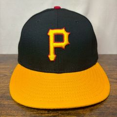 ピッツバーグパイレーツ 90s USA製/ツバ裏グレー/7 3/8 ネイビー新品 