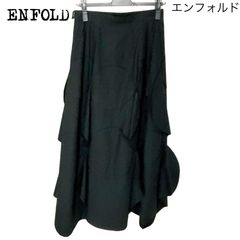 極美品✨ ENFÖLD エンフォルド プリーツスカート サイズ38 マルチカラー 美品】エンフォルド enfold プリーツスカートマルチカラー 美品