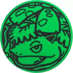 【中古】サプライ [単品] フシギバナ(右向き/緑) ポケモンコイン 「ポケモンカードゲーム スカーレット＆バイオレット スペシャルデッキセットex フシギバナ・リザードン・カメックス」 同梱品