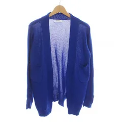 ノンネイティブ nonnative DWELLER CARDIGAN ITALIAN COTTON YARN カーディガン ニット 羽織り 長袖 1 S 青 ブルー NN-K2705 /YMのサムネイル
