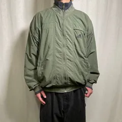 90年代 adidas アディダス ナイロンジャケット パフォーマンスロゴ メンズL相当 