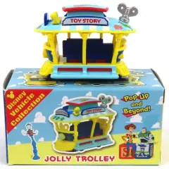 【中古】トミカ ジョリートロリー トイストーリー Pop Up And Beyond(スカイブルー×イエロー×レッド) 「トミカ ディズニービークルコレクション」 東京ディズニーリゾート限定