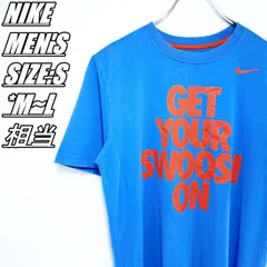 【US古着】NIKE　ナイキ　DRI-FIT　プリントTシャツ　メンズ　サイズ表記S　M~L相当　ブルー系