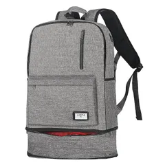 [AISFA] リュック メンズ バックパック リュックサック PCバック ビジネスリュック 大容量 ラップトップ リュック USB充電機能付き イヤホン穴付き アウトドア 旅行 防水 男女兼用 0