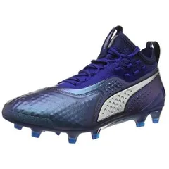 プーマ(PUMA) サッカースパイク プーマワン 1 レザー FG AG 104735-03 Sブルー/Pシルバー/ピーコート 28