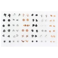 ☘️全国送料無料⭐︎匿名配送☘️樹脂ピアス 36ペア72個セット