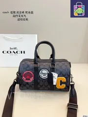 【今日特価】COACH Emblem Boston Bag コーチ エンブレム ボストン バッグ-WTO輸入